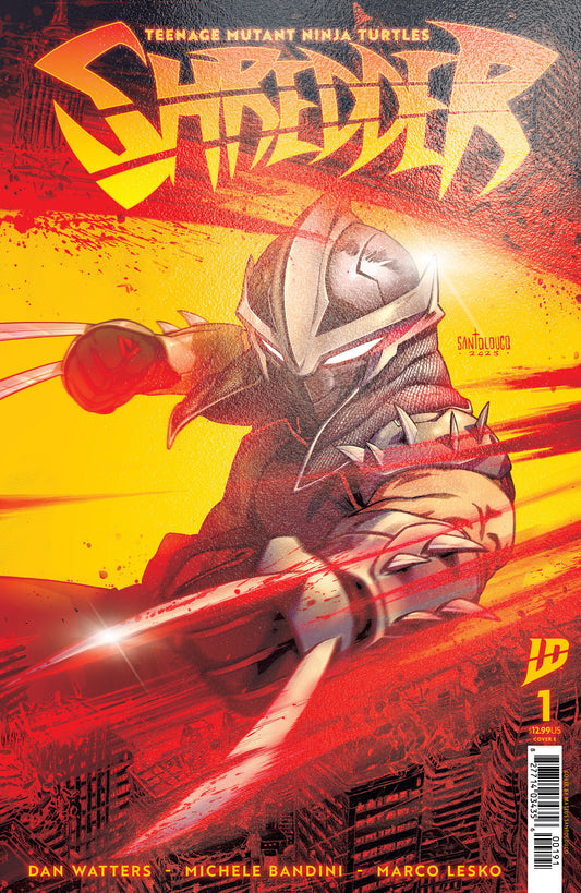Teenage Mutant Ninja Turtles: Shredder #1 Variant E Foil (Santolouco) - ISBN: 82771403435600191 - Release Date:  8/27/25