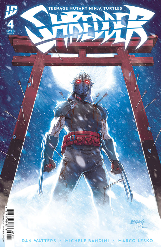 Teenage Mutant Ninja Turtles: Shredder #4 Variant B (Bandini) ISBN: 82771403435600421 - Release Date: 1/7/26