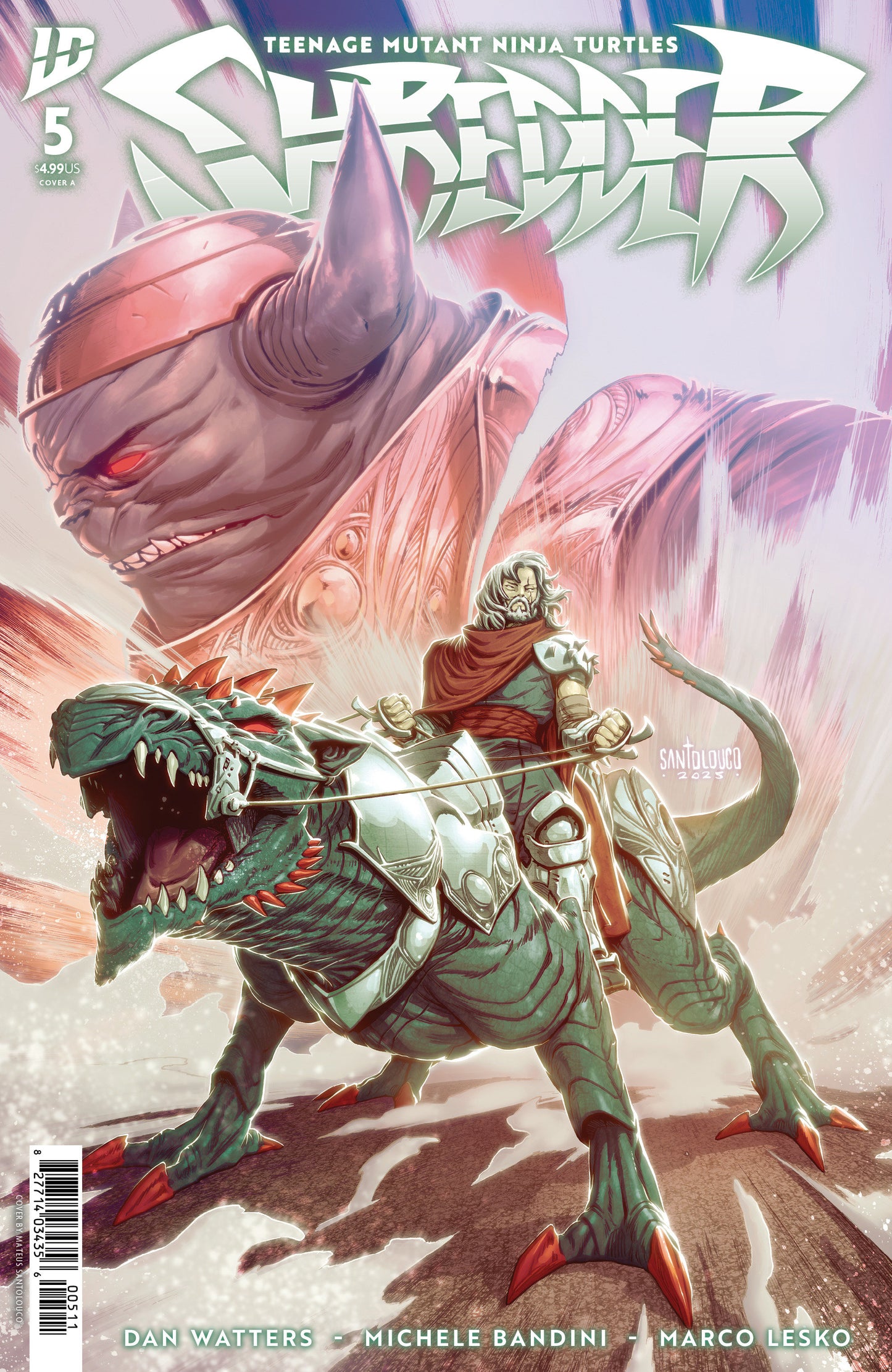 Teenage Mutant Ninja Turtles: Shredder #5 Cover A (Santolouco) ISBN: 82771403435600511 - Release Date: 2/18/26