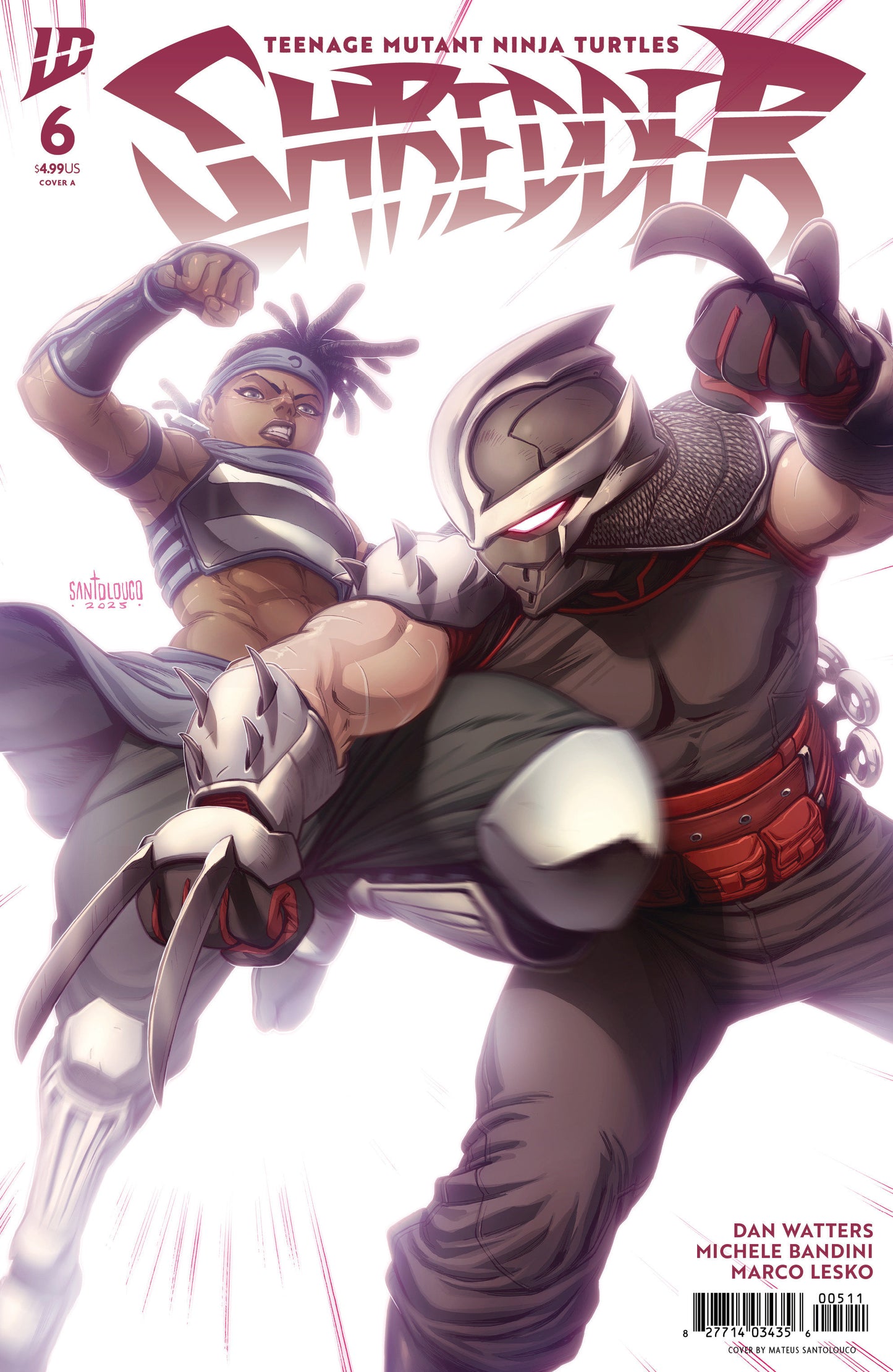Teenage Mutant Ninja Turtles: Shredder #6 Cover A (Santolouco) ISBN: 82771403435600611 - Release Date: 3/18/26