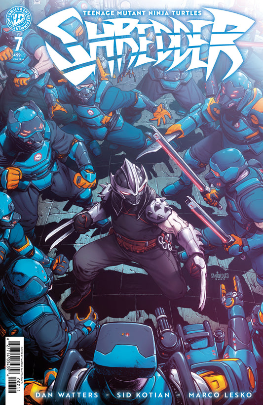 Teenage Mutant Ninja Turtles: Shredder #7 Cover A (Santolouco) ISBN: 82771403435600711 - FOC DATE: 3/8/26  - Release Date: 4/15/26