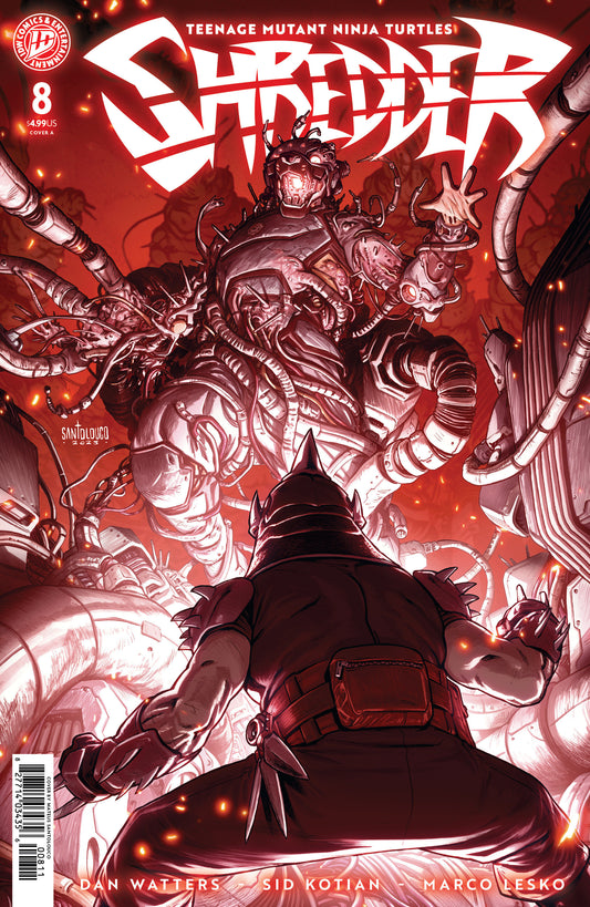 Teenage Mutant Ninja Turtles: Shredder #8 Cover A (Santolouco) ISBN: 82771403435600811 - FOC DATE: 4/12/26  - Release Date: 5/20/26