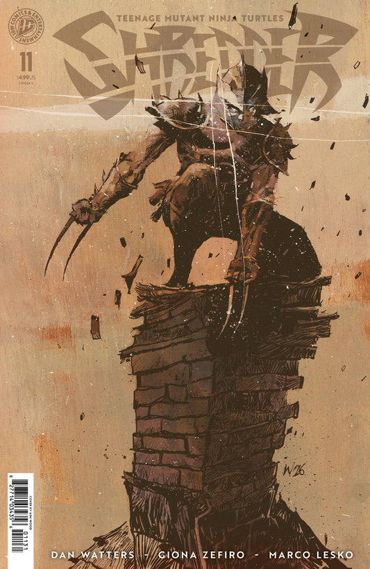 Teenage Mutant Ninja Turtles: Shredder #11 Variant C (Wood) ISBN: 82771403435601131 - FOC DATE: 7/12/26  - Release Date: 8/19/26
