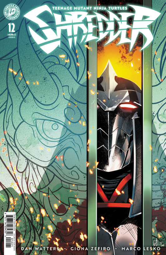 Teenage Mutant Ninja Turtles: Shredder #12 Variant B (Izaakse) ISBN: 82771403435601221 - FOC DATE: 8/9/26  - Release Date: 9/16/26