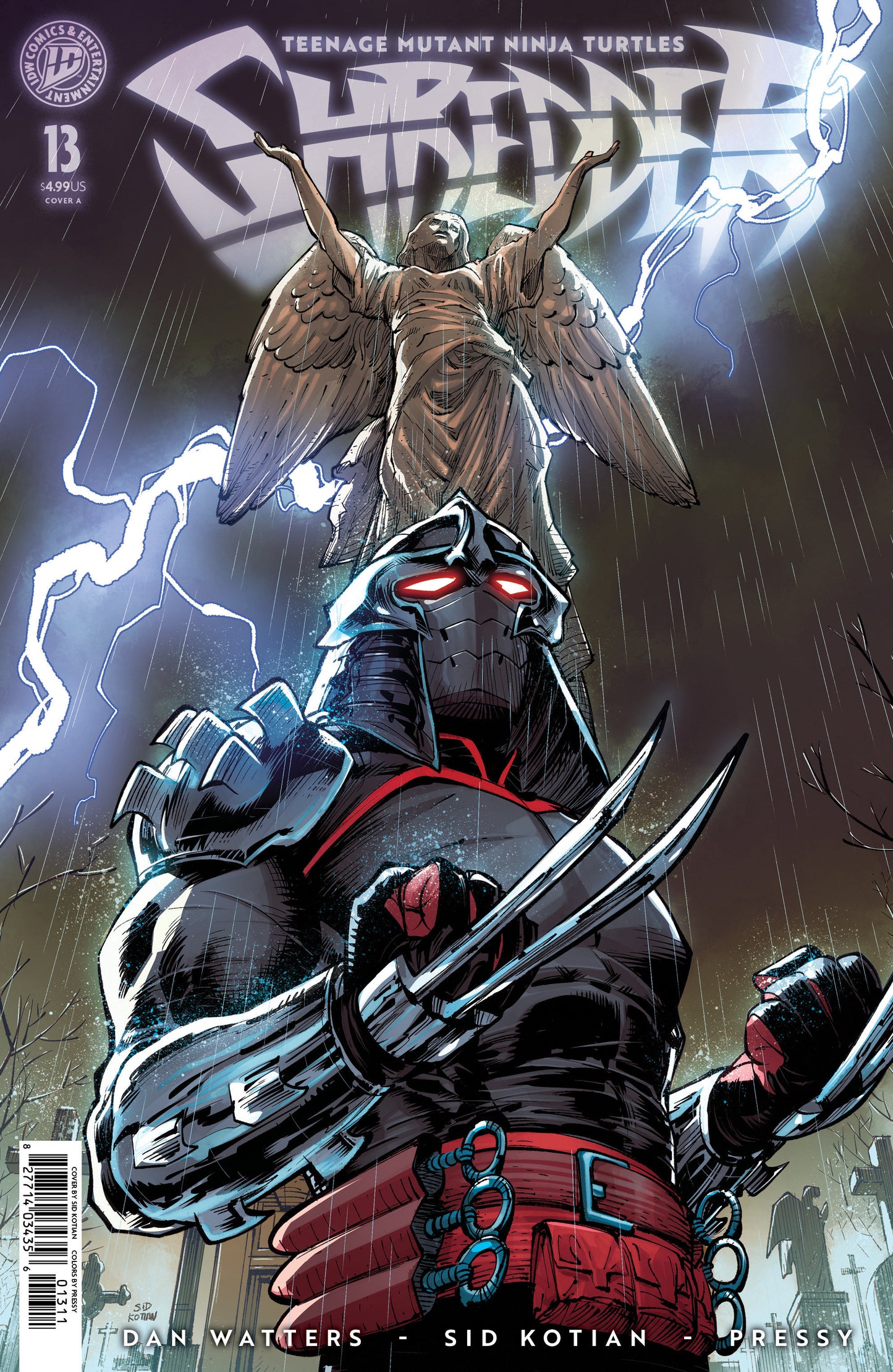 Teenage Mutant Ninja Turtles: Shredder #13 Cover A (Kotian) ISBN: 82771403435601311 - FOC DATE: 9/20/26  - Release Date: 10/28/26
