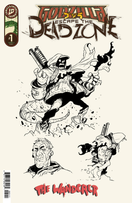 Godzilla: Escape the Deadzone [Kai-Sei Era] #1 Variant C (Tunica Concept Art) - ISBN: 82771403436300131 - Release Date:  8/6/25