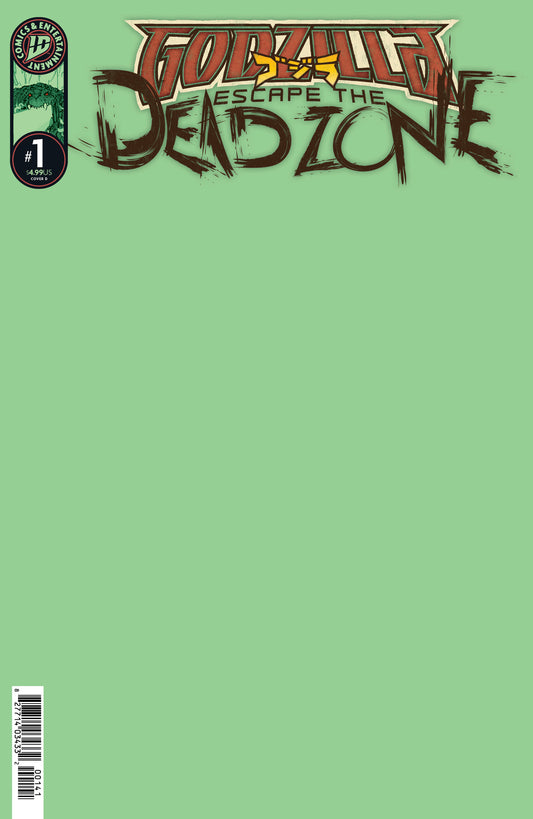 Godzilla: Escape the Deadzone [Kai-Sei Era] #1 Variant D (Sketch Variant) - ISBN: 82771403436300141 - Release Date:  8/6/25