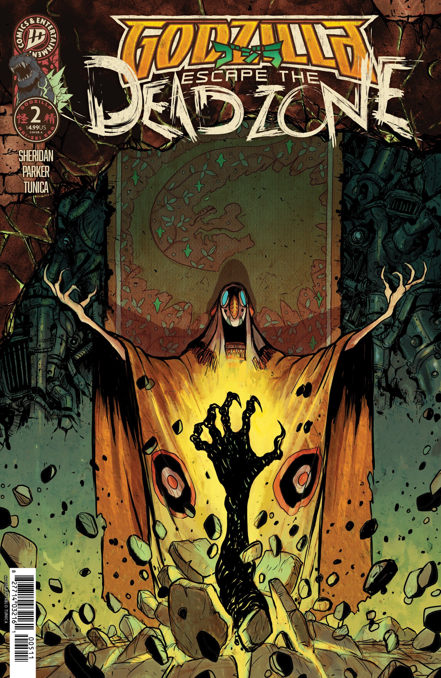 Godzilla: Escape the Deadzone [Kai-Sei Era] #2 Cover A (Tunica) - 9/17/25 - Release Date:  9/17/25