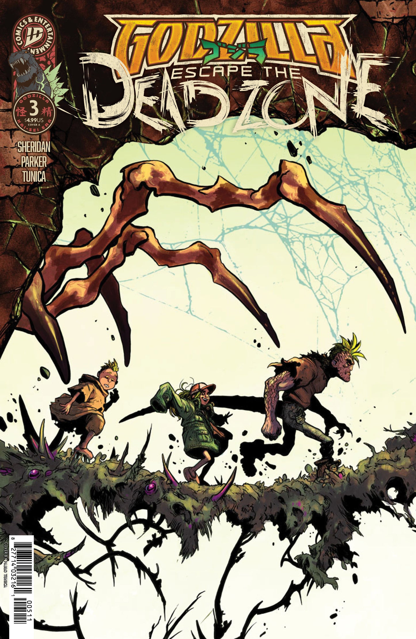 Godzilla: Escape the Deadzone [Kai-Sei Era] #3 Cover A (Tunica) ISBN: 82771403436300311 - Release Date: 10/15/25