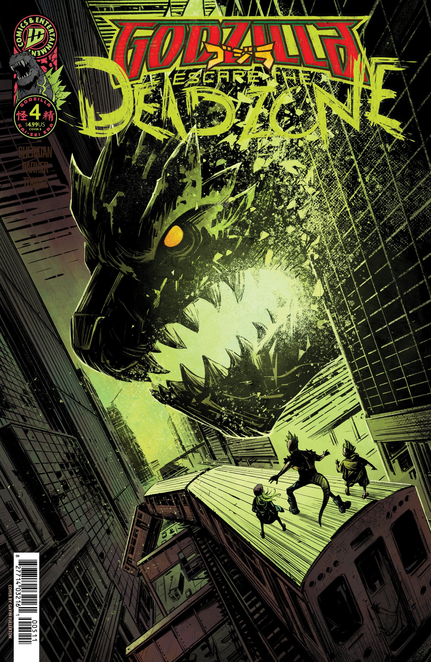Godzilla: Escape the Deadzone [Kai-Sei Era] #4 Variant B (Fullerton) ISBN: 82771403436300421 - Release Date: 11/12/25