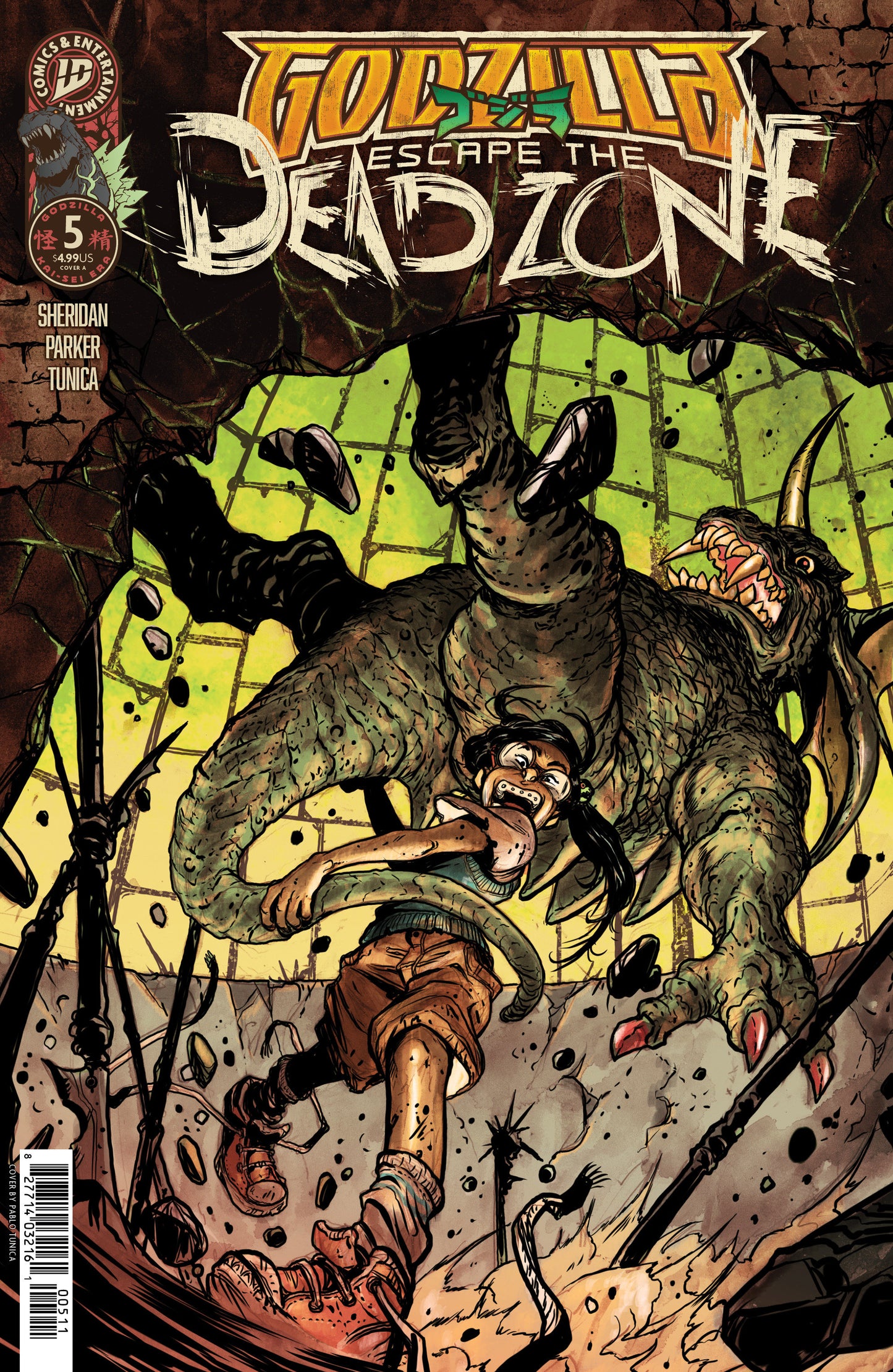 Godzilla: Escape the Deadzone [Kai-Sei Era] #5 Cover A (Tunica) ISBN: 82771403436300511 - Release Date: 12/24/25
