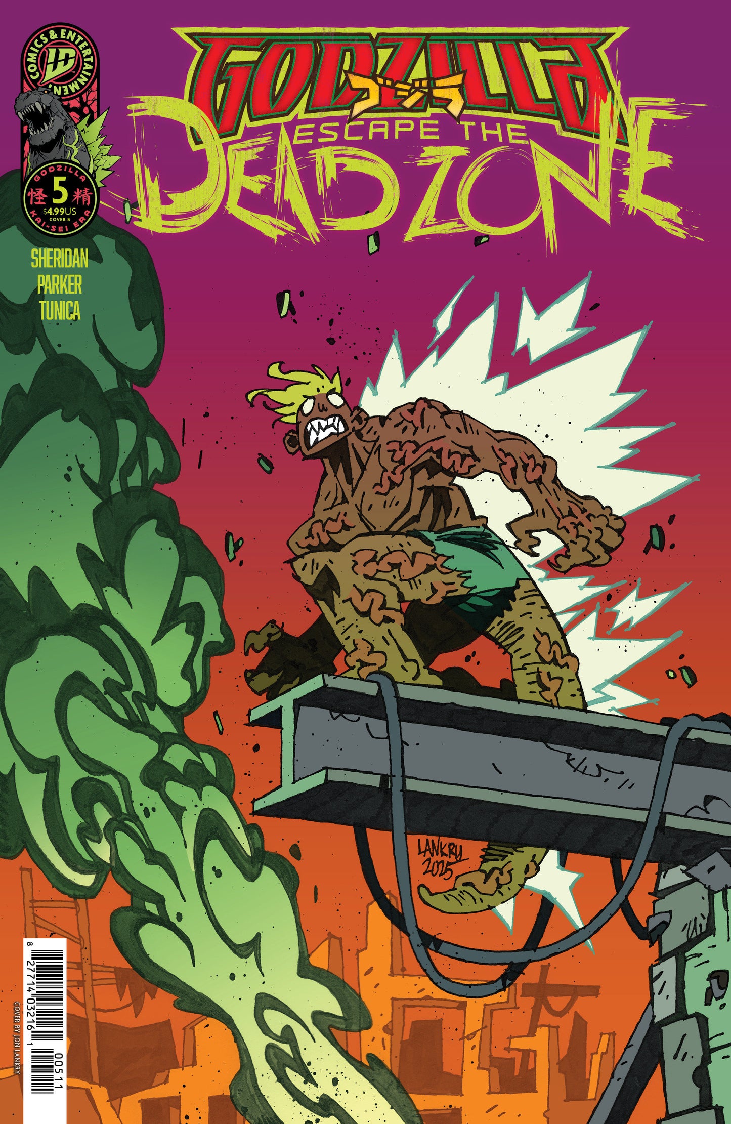 Godzilla: Escape the Deadzone [Kai-Sei Era] #5 Variant B (Lankry) ISBN: 82771403436300521 - Release Date: 12/24/25