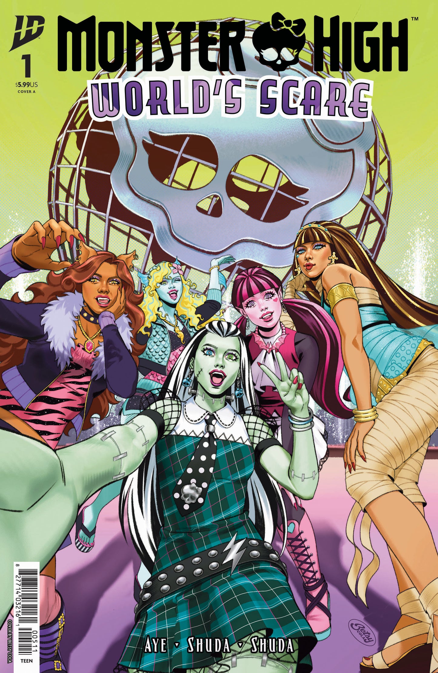 Monster High: World's Scare #1 Cover A (Cola) - ISBN: 82771403437000111 - Release Date:  7/30/25