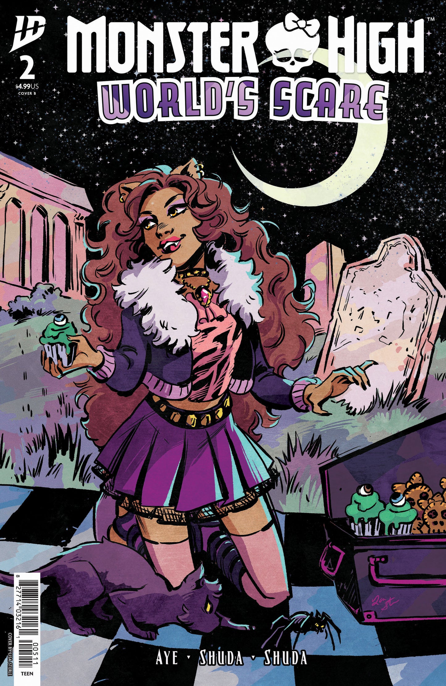 Monster High: World's Scare #2 Variant B (Sterle) - 9/24/25 - Release Date:  9/24/25