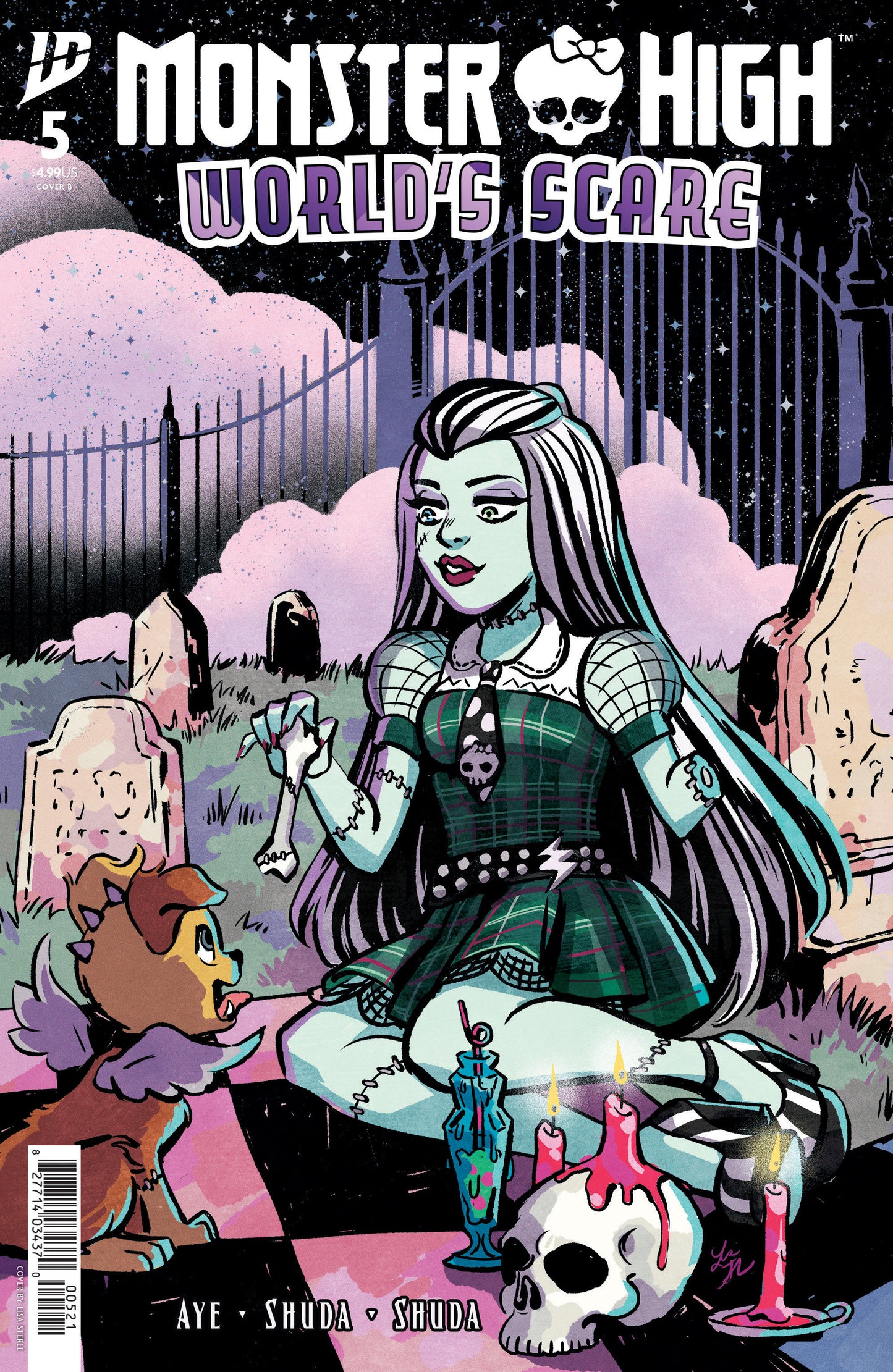 Monster High: World's Scare #5 Variant B (Sterle) ISBN: 82771403437000521 - Release Date: 12/17/25