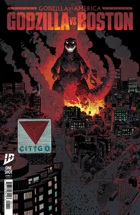 Godzilla Vs. America: Boston Cover A (Sherman) - ISBN: 82771403440000111 - Release Date:  7/30/25
