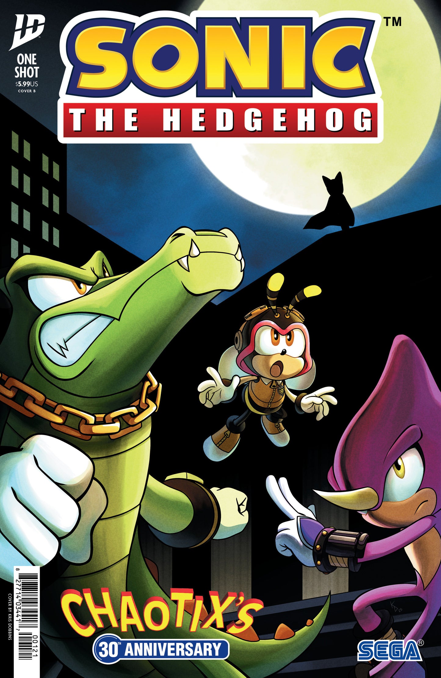 Sonic the Hedgehog: Chaotix's 30th Anniversary Special Variant B (Dobbins) - ISBN: 82771403441700121 - Release Date:  9/24/25