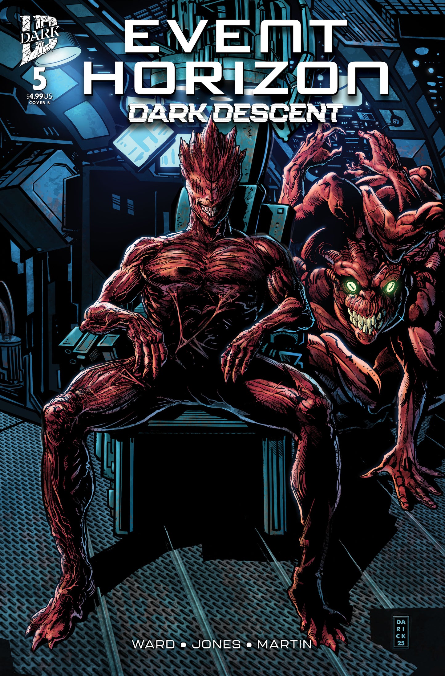Event Horizon: Dark Descent #5 Variant B (Robertson) ISBN: 82771403450900521 - Release Date: 2/4/26