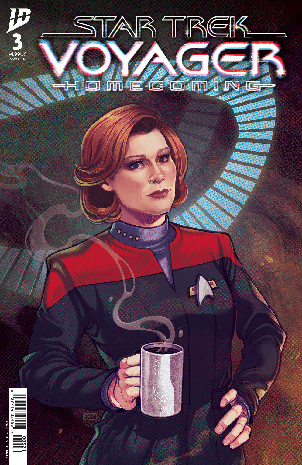 Star Trek: Voyager—Homecoming #3 Variant B (Beals) ISBN: 82771403455400321 - Release Date: 11/26/25