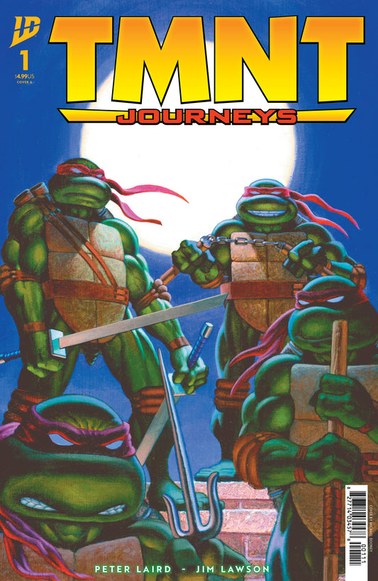 TMNT: Journeys #1 Cover A (Laird & Dooney) - ISBN: 82771403457800111 - Release Date:  8/20/25