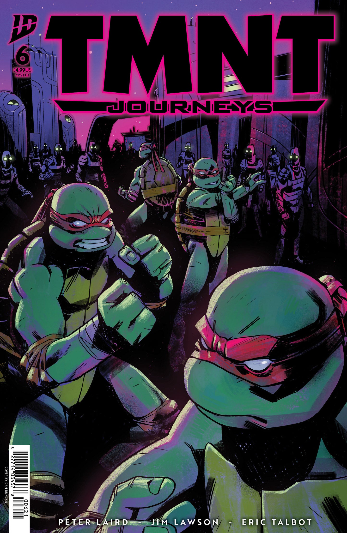 TMNT: Journeys #6 Variant B (Duncan) ISBN: 82771403457800621 - Release Date: 2/11/26