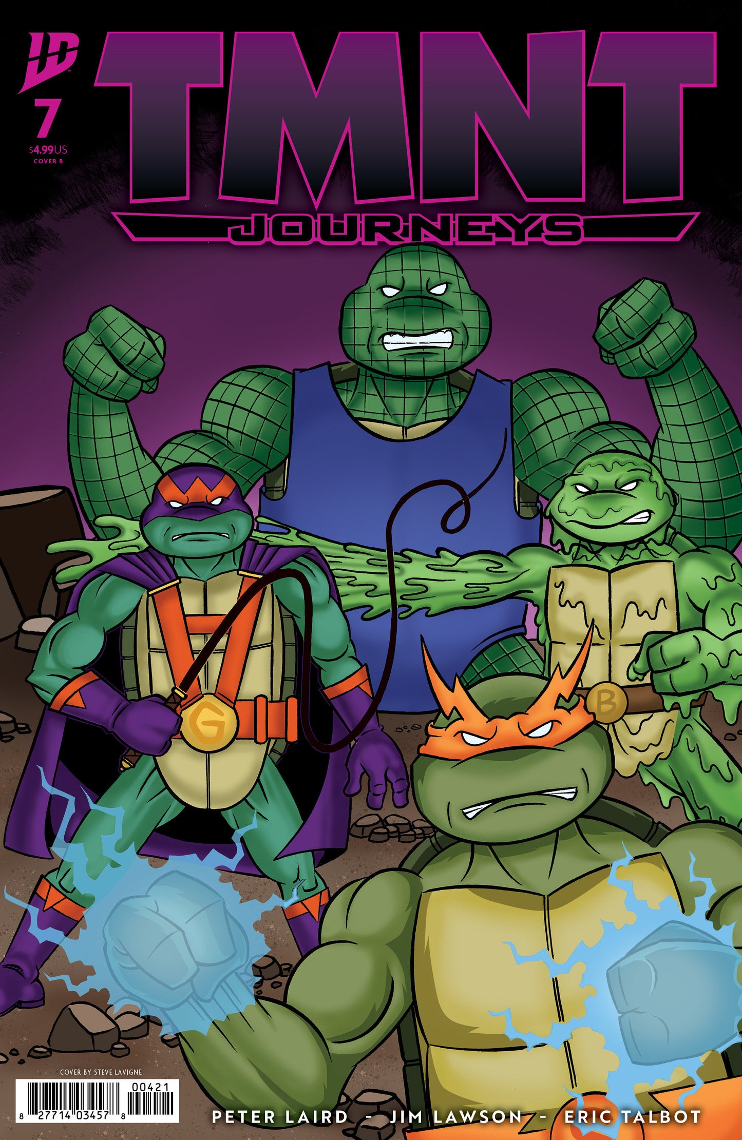 TMNT: Journeys #7 Variant B (Lavigne) ISBN: 82771403457800721 - Release Date: 3/11/26