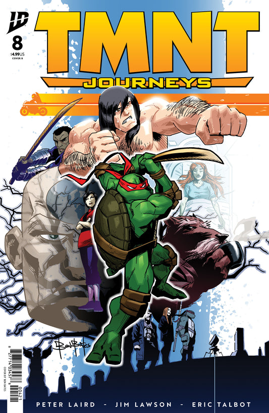 TMNT: Journeys #8 Variant B (Bates) ISBN: 82771403457800821 - FOC DATE: 3/2/26  - Release Date: 4/8/26