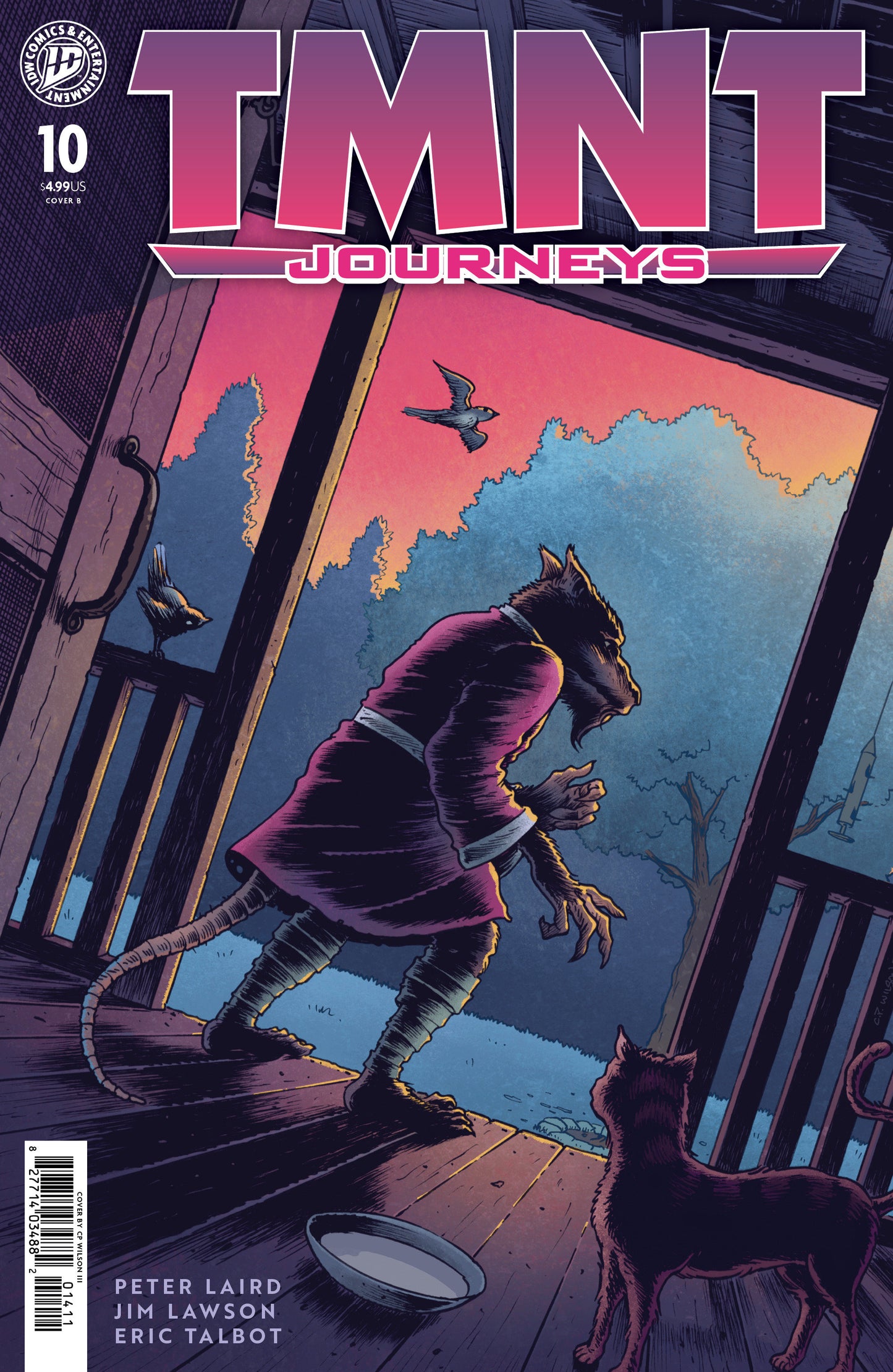 TMNT: Journeys #10 Variant B (Wilson III) ISBN: 82771403457801021 - FOC DATE: 4/26/26  - Release Date: 6/3/26