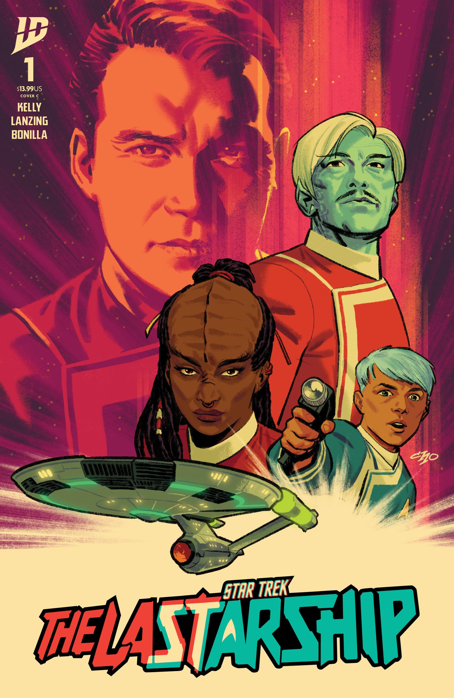 Star Trek: The Last Starship #1 Variant C Foil (Cho) - 9/24/25 - Release Date:  9/24/25