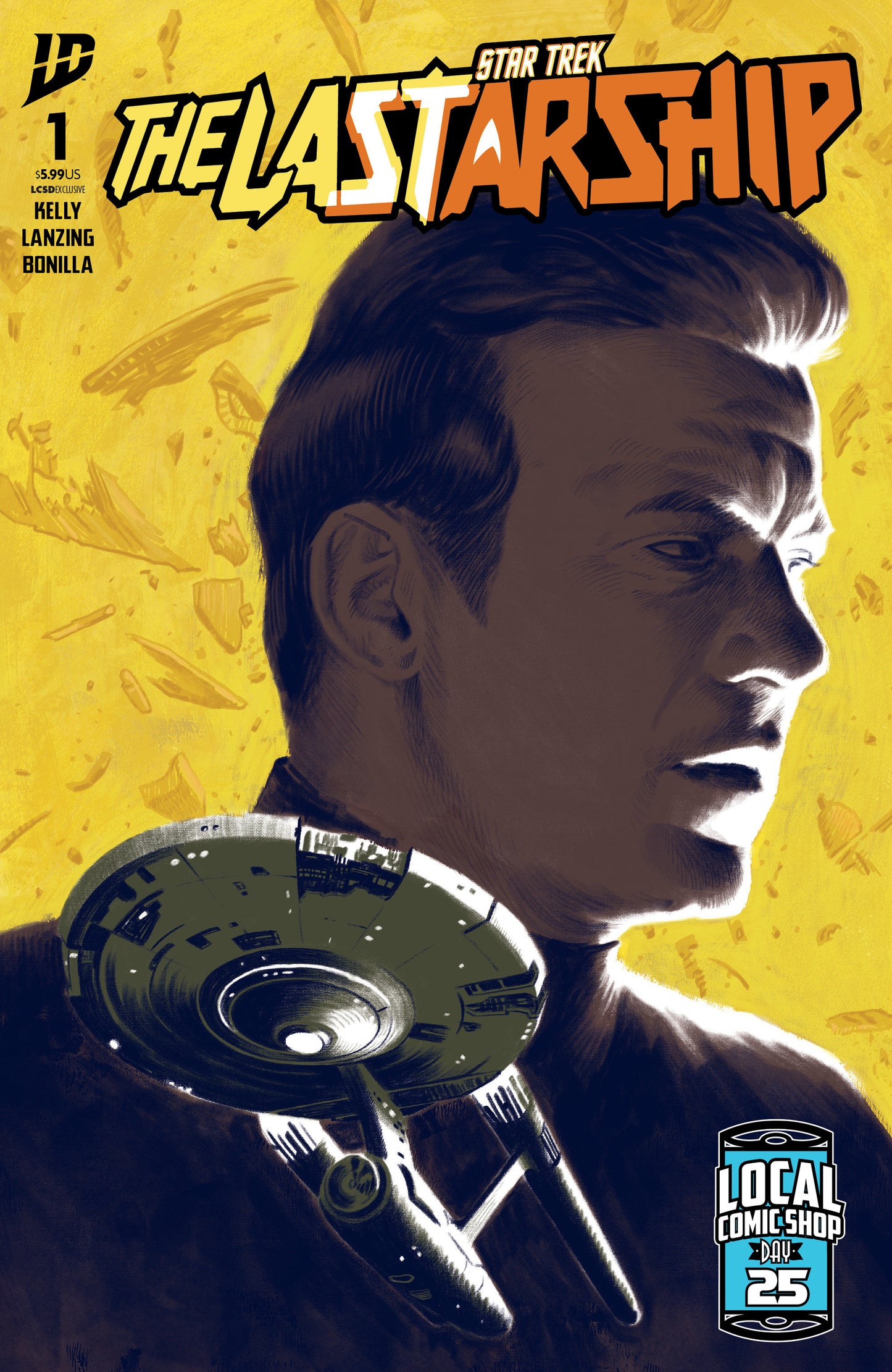 Star Trek: The Last Starship #1 Variant LCSD (Ward) - 9/24/25 - Release Date:  9/24/25