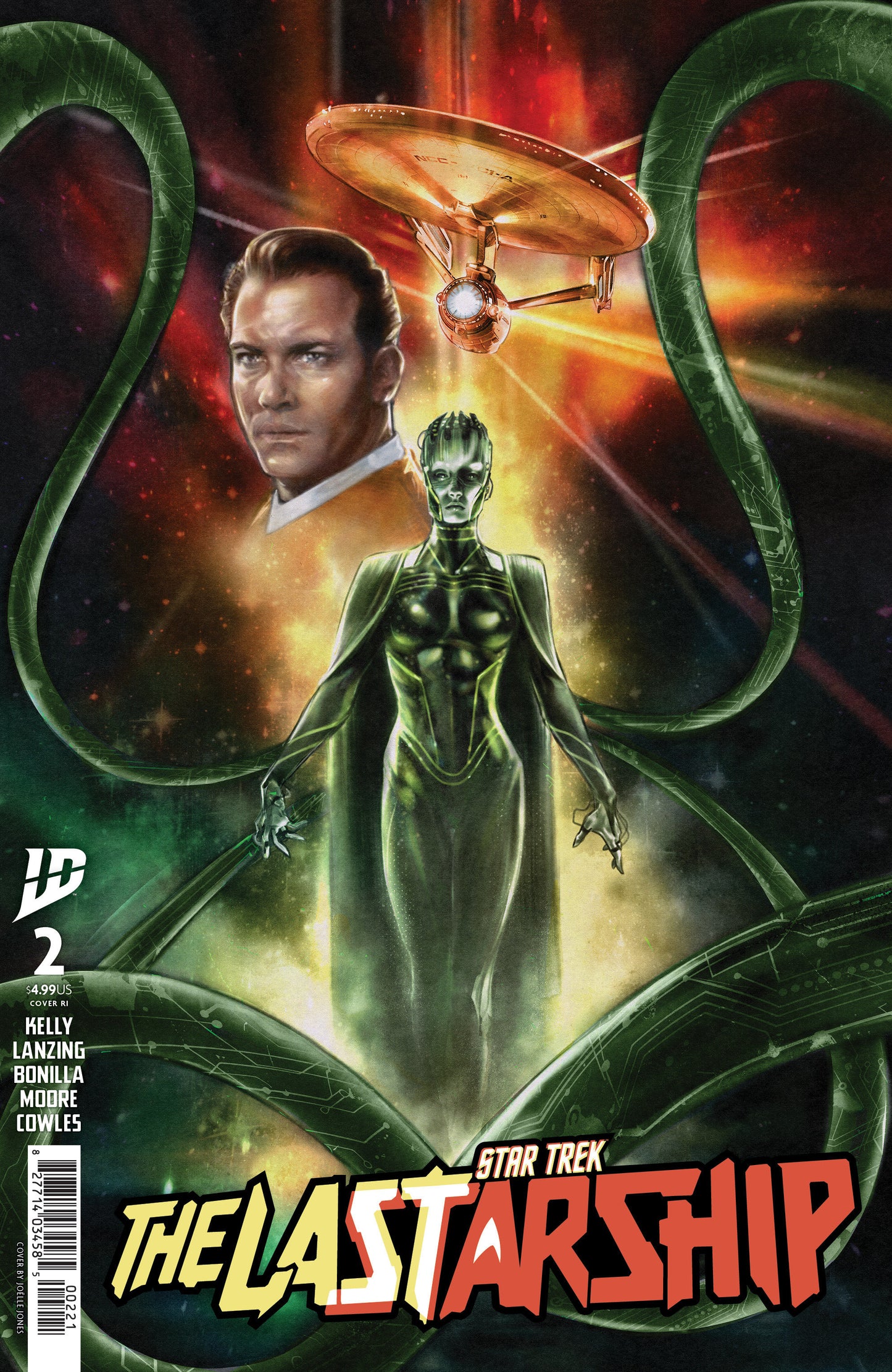 Star Trek: The Last Starship #2 Variant B (Jones) ISBN: 82771403458500221 - Release Date: 11/19/25