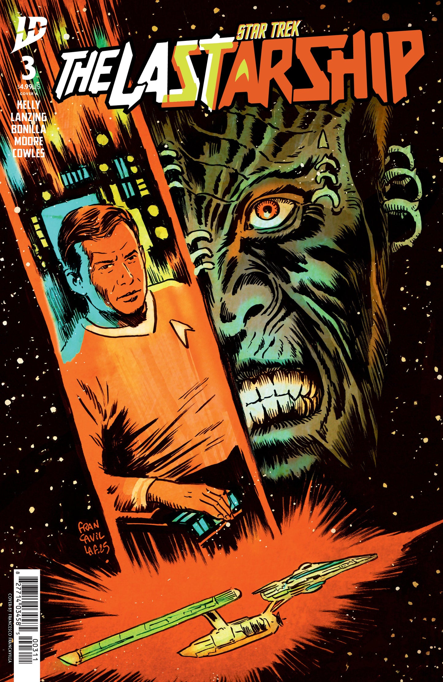 Star Trek: The Last Starship #3 Cover A (Francavilla) ISBN: 82771403458500311 - Release Date: 12/17/25