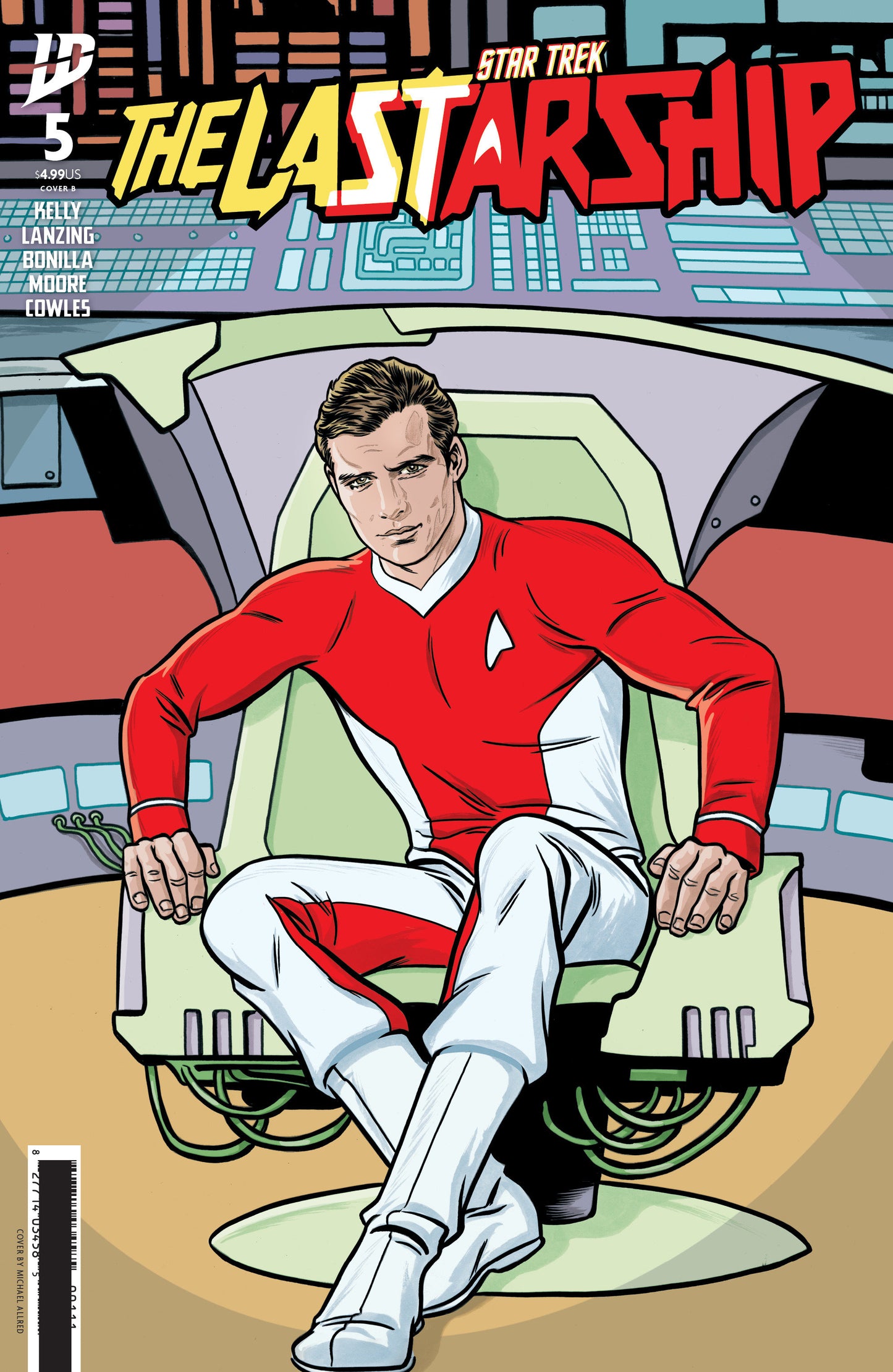 Star Trek: The Last Starship #5 Variant B (Allred) ISBN: 82771403458500521 - Release Date: 2/18/26