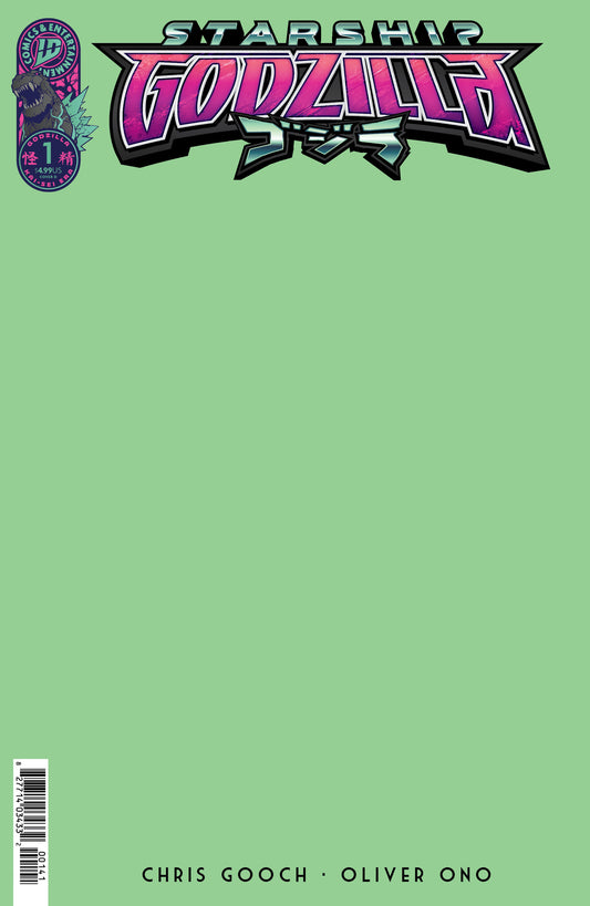 Starship Godzilla [Kai-Sei Era] #1 Variant D (Sketch Variant) - 10/1/25 - Release Date:  10/1/25