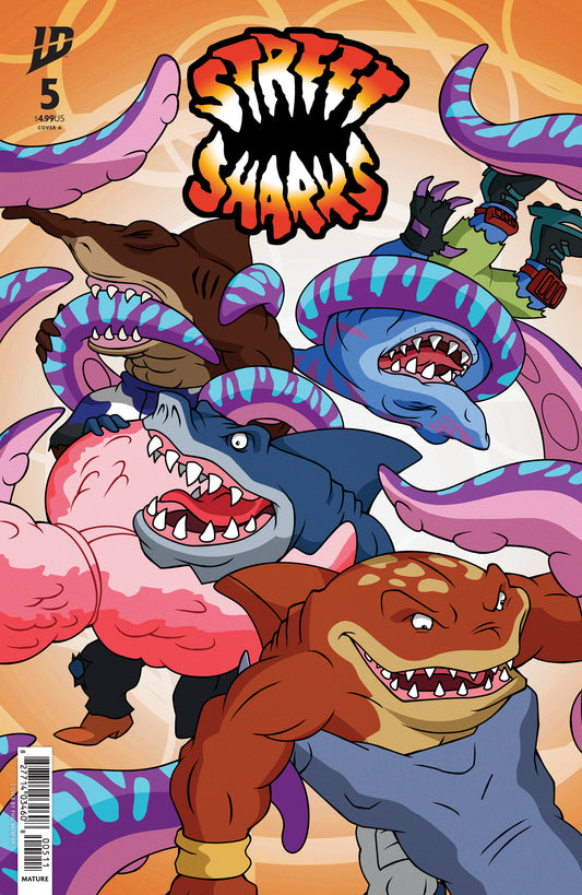 Street Sharks #5 Cover A (Murphy) ISBN: 82771403460800511 - Release Date: 2/18/26