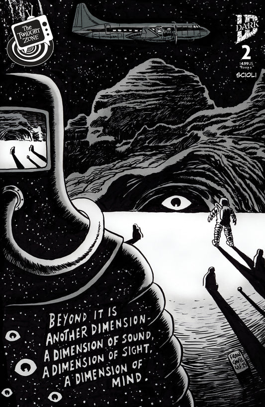 The Twilight Zone #2 Variant B (Francavilla Connecting Cover) ISBN: 82771403461500221 - Release Date: 11/19/25