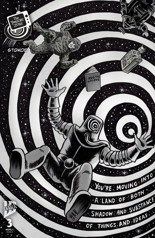 The Twilight Zone #3 Variant B (Francavilla Connecting Cover) ISBN: 82771403461500321 - Release Date: 1/7/26