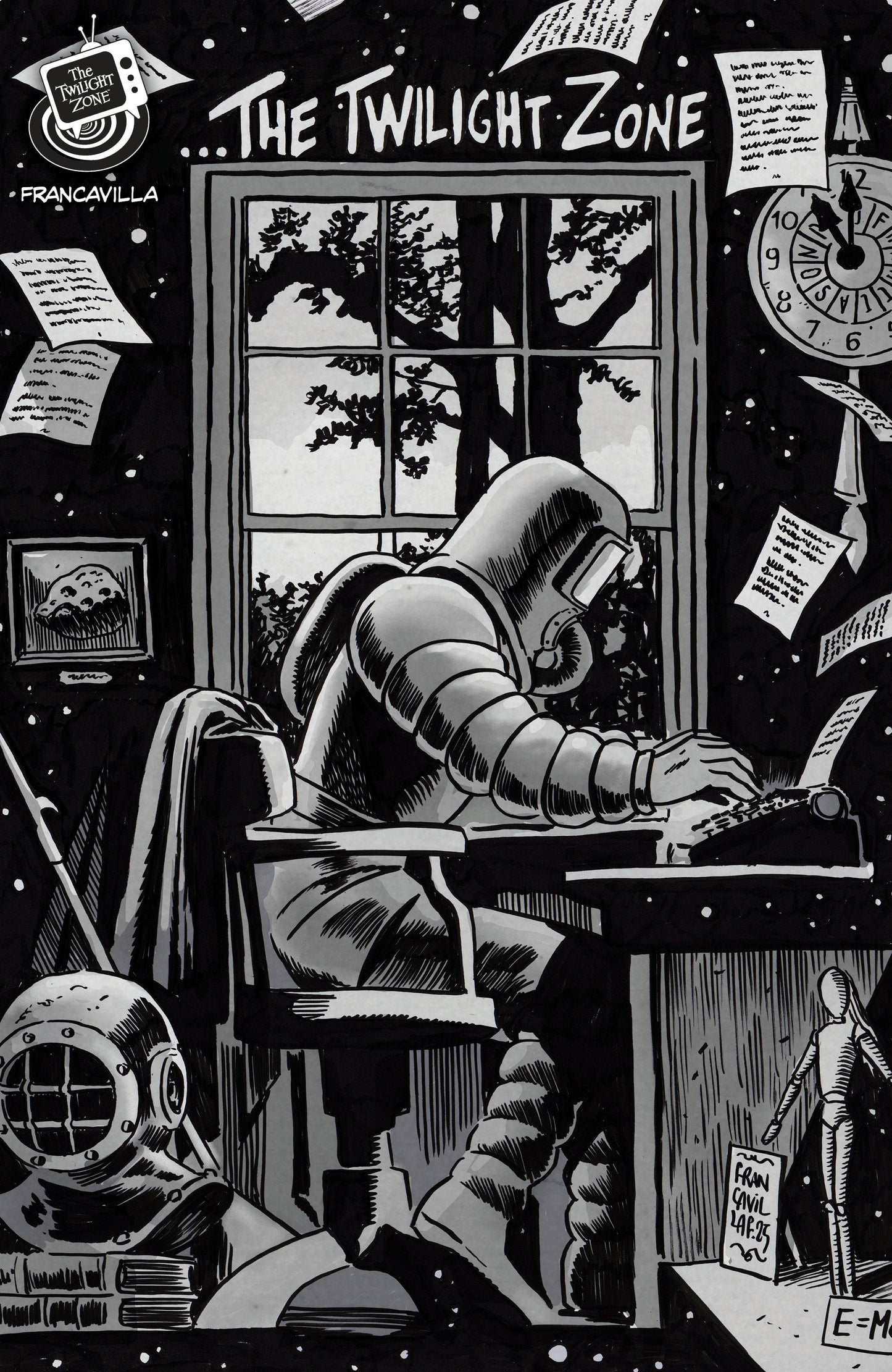 The Twilight Zone #5 Variant B (Francavilla Connecting Cover) ISBN: 82771403461500521 - Release Date: 3/4/26