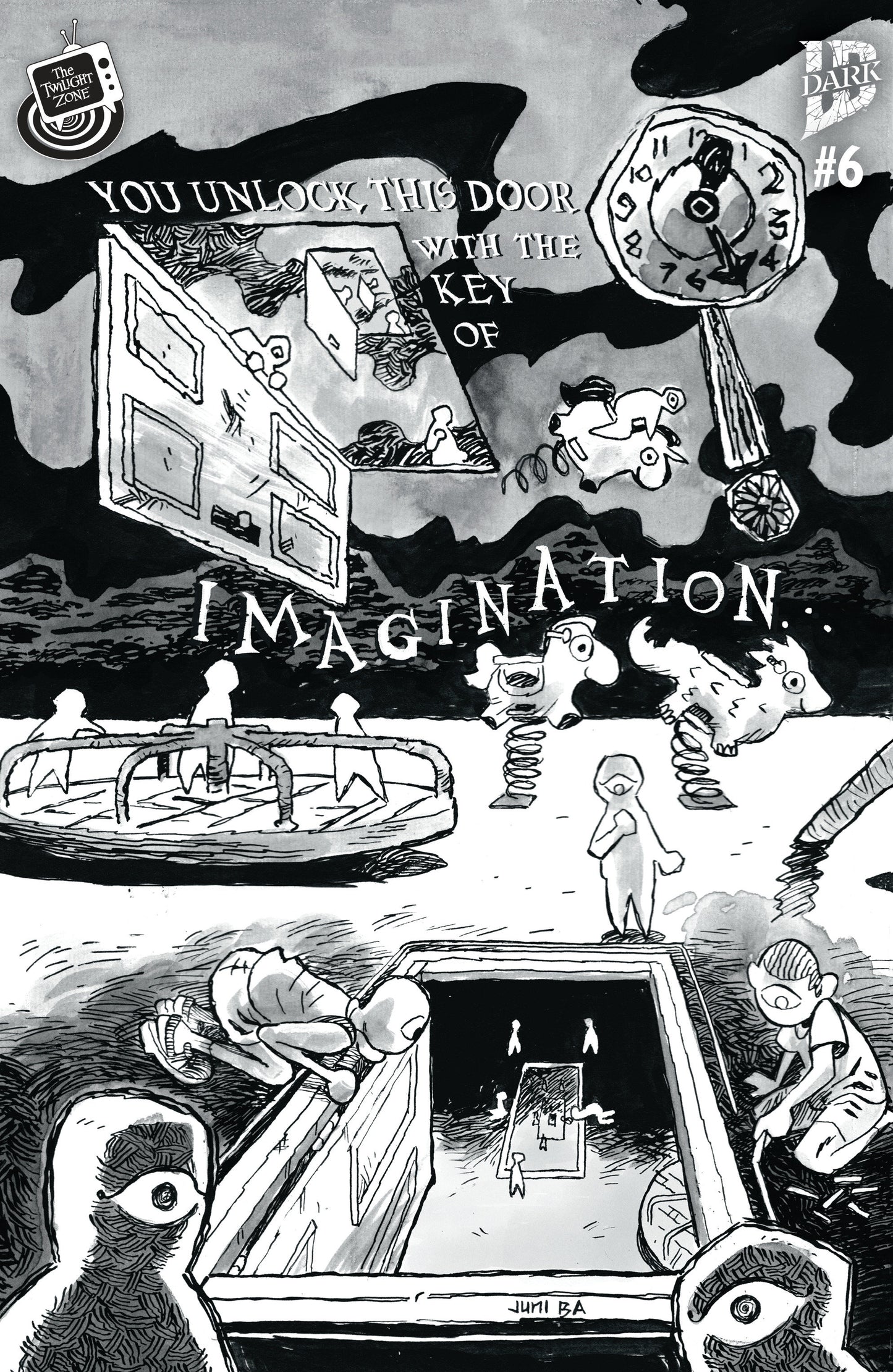 The Twilight Zone #6 Variant B (Ba Connecting Cover) ISBN: 82771403461500621 - FOC DATE: 3/2/26  - Release Date: 4/8/26