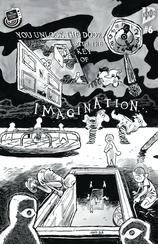 The Twilight Zone #6 Variant B (Ba Connecting Cover) ISBN: 82771403461500621 - FOC DATE: 3/2/26  - Release Date: 4/8/26