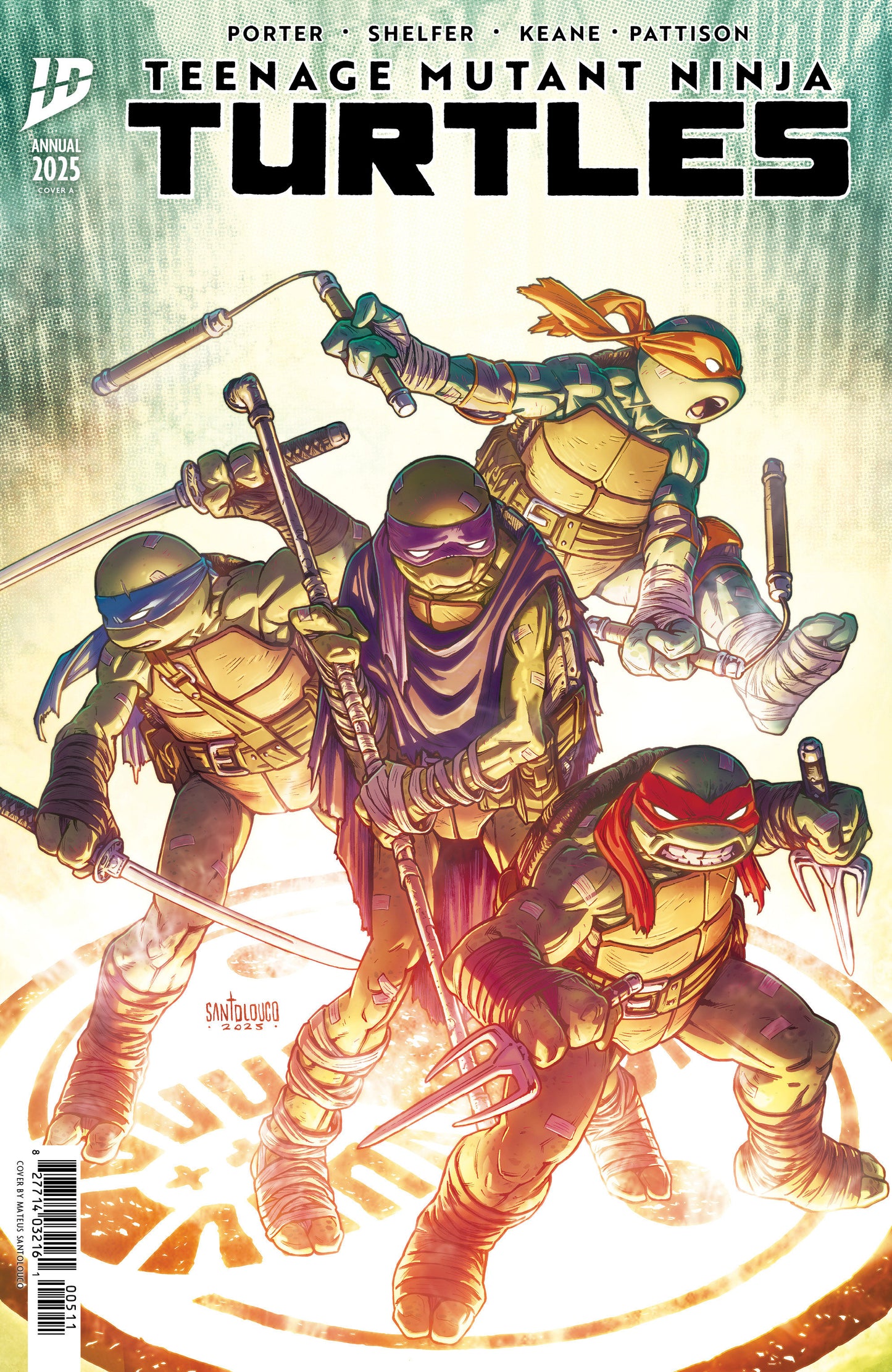Teenage Mutant Ninja Turtles: Annual 2025 Cover A (Santolouco) ISBN: 82771403462200111 - Release Date: 10/29/25