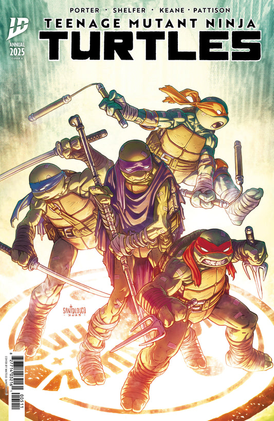 Teenage Mutant Ninja Turtles: Annual 2025 Cover A (Santolouco) ISBN: 82771403462200111 - Release Date: 10/29/25