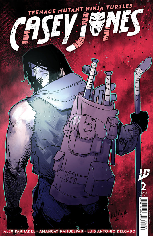 Teenage Mutant Ninja Turtles: Casey Jones #2 Variant B (Cizmesija) ISBN: 82771403463900221 - Release Date: 11/19/25