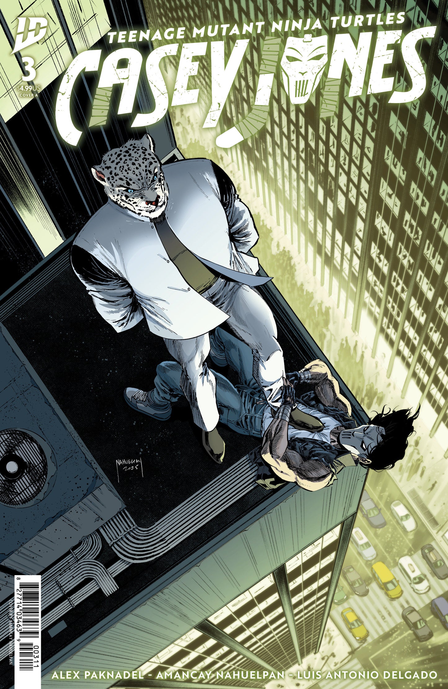 Teenage Mutant Ninja Turtles: Casey Jones #3 Cover A (Nahuelpan) ISBN: 82771403463900311 - Release Date: 12/17/25