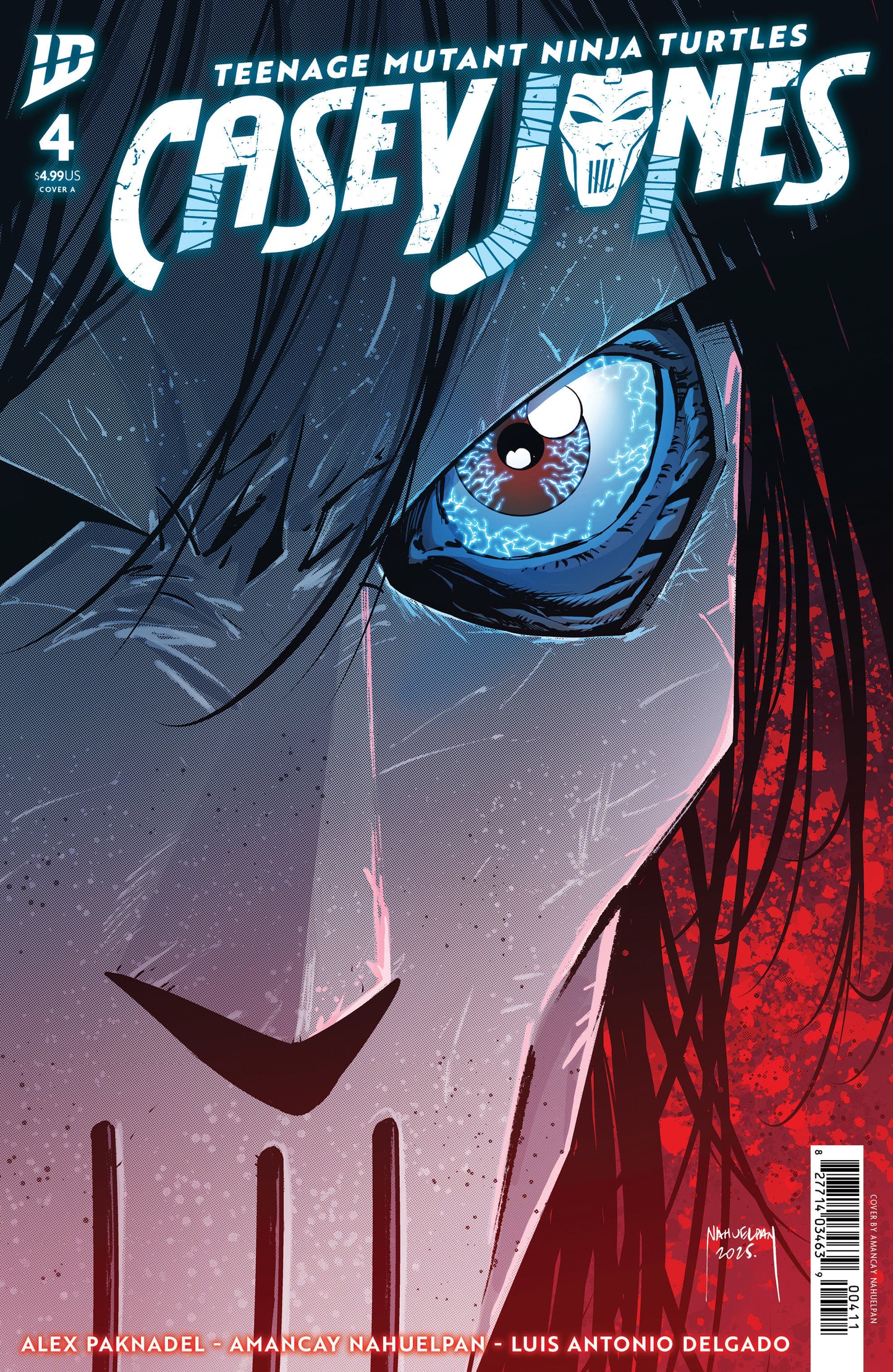 Teenage Mutant Ninja Turtles: Casey Jones #4 Cover A (Nahuelpan) ISBN: 82771403463900411 - Release Date: 1/28/26