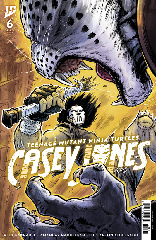 Teenage Mutant Ninja Turtles: Casey Jones #6 Variant B (Galusha) ISBN: 82771403463900621 - Release Date: 4/1/26