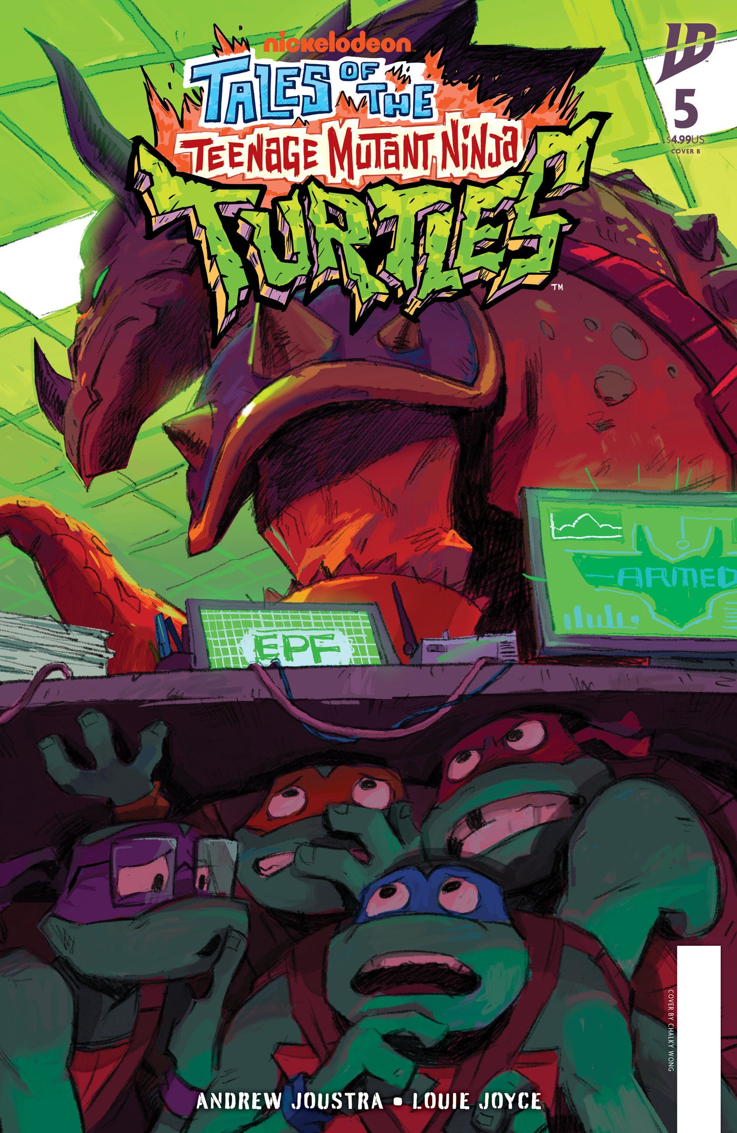 Tales of the Teenage Mutant Ninja Turtles #5 Variant B (Wong) ISBN: 82771403464600521 - FOC DATE: 3/8/26  - Release Date: 4/15/26