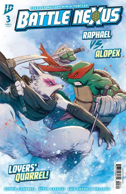 Teenage Mutant Ninja Turtles: Battle Nexus #3 Cover A (Cafaggi) ISBN: 82771403471400311 - Release Date: 1/21/26