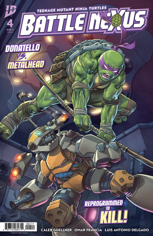 Teenage Mutant Ninja Turtles: Battle Nexus #4 Cover A (Francia) ISBN: 82771403471400411 - Release Date: 2/4/26