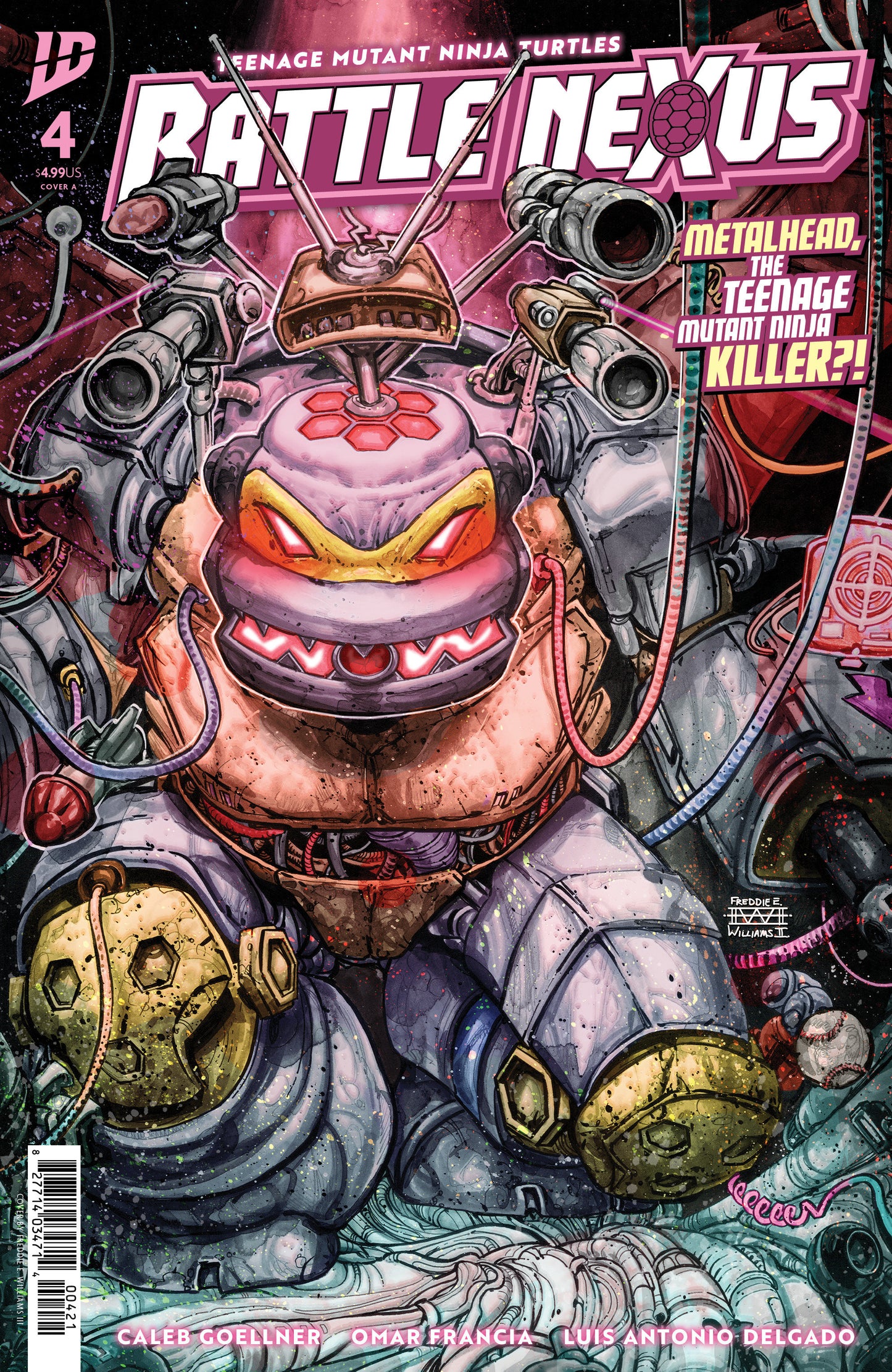 Teenage Mutant Ninja Turtles: Battle Nexus #4 Variant B (Williams II) ISBN: 82771403471400421 - Release Date: 2/4/26